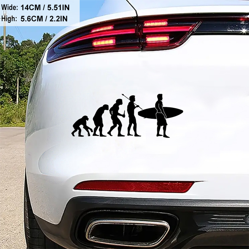 Fishing Waterproof Car Sticker Fisherman Automobile Trucks - Temu