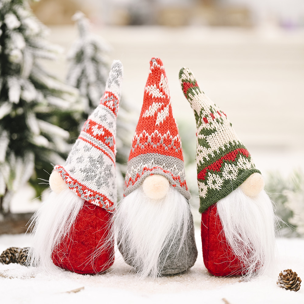 Gnome Christmas Decorations Gnomes Handmade Christmas Dress - Temu