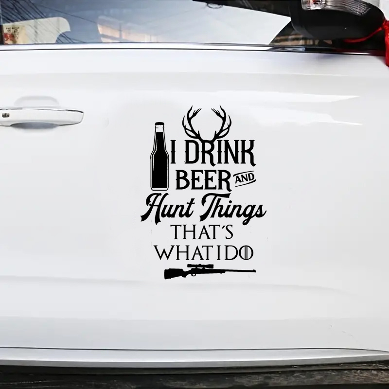 Am I Drunk Funny Bumper Sticker Vinyl Decal Car Truck Laptop Beer Alcohol  Decal