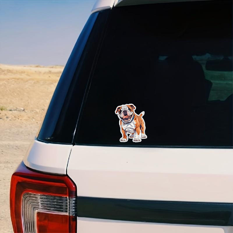 English bulldog car outlet window decals