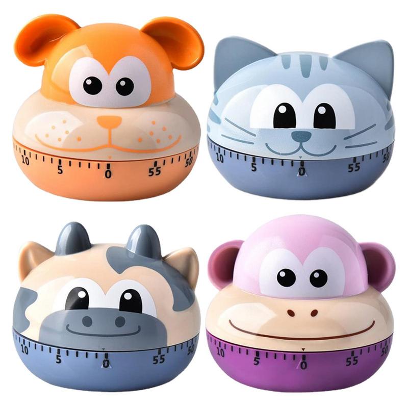 1pc Creativo Cartoon Cocina Cocina Recordatorio Animal Forma 60 Minuto Temporizador  Cocina Horneado Ayudante Cocina Estudio Deporte Recordatorio - Temu Spain