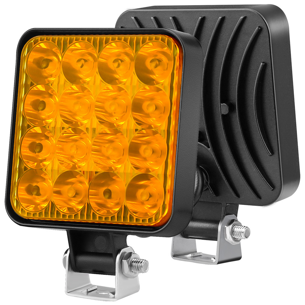 3inch Luces PARA Barra 4D 12W Square LED Pod Light Epistar 3030 CREE  Motorcycle Work Light Faros LED 4X4 - China Faros LED 4X4, LED Work Lamps