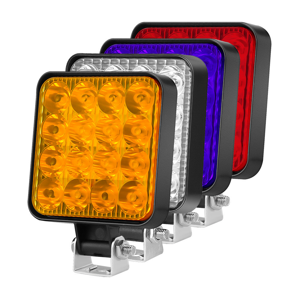 Super Bright 12V 24V LED Pods for Pickup Truck UTV ATV SUV Epistar 3030  CREE Motorcycle 12W Car LED Work Light Focos LED 4X4 - China Focos LED 4X4,  LED Work Lamps
