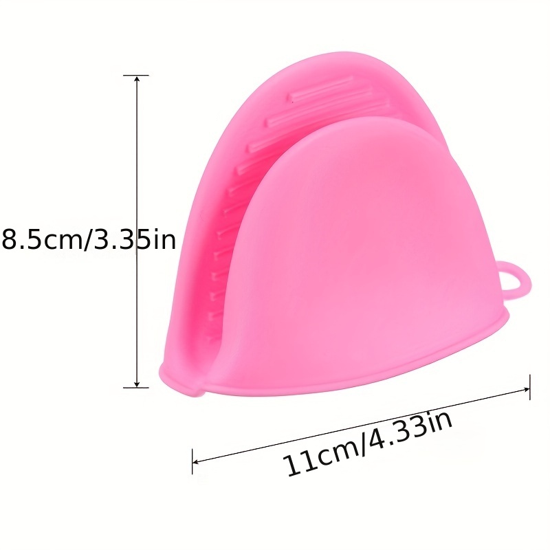 Silicone Pot Holders Silicone Hand Clip Solid Color Handle - Temu