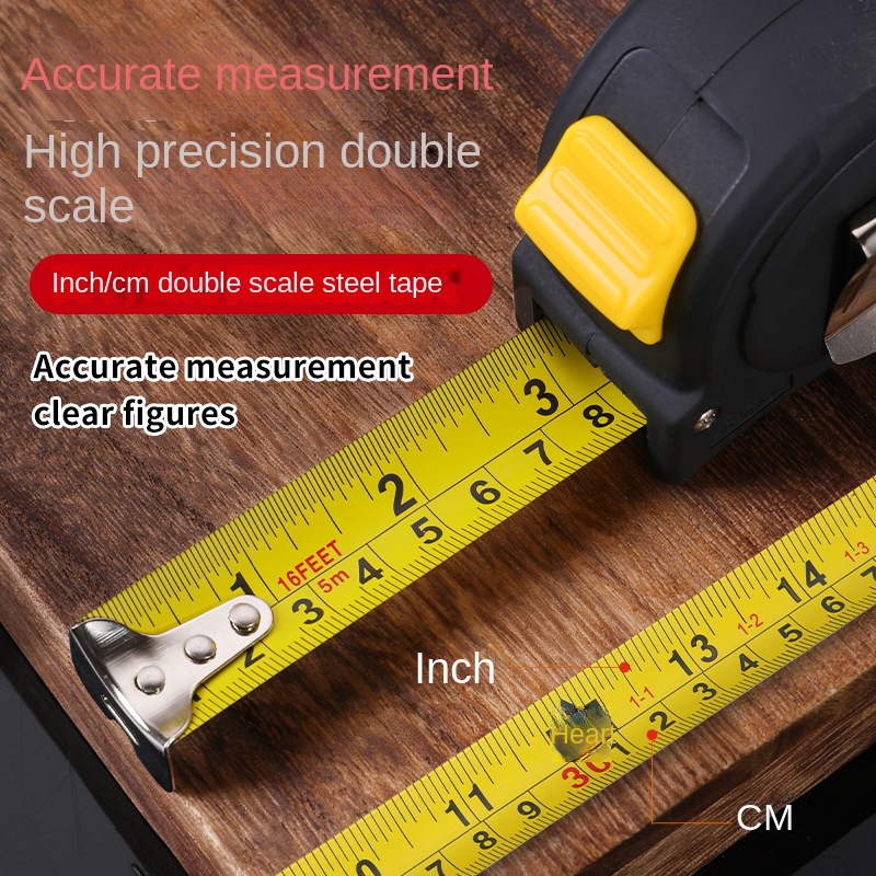 Retractable Tape Measure Scale Box Ruler Inch Meter - Temu