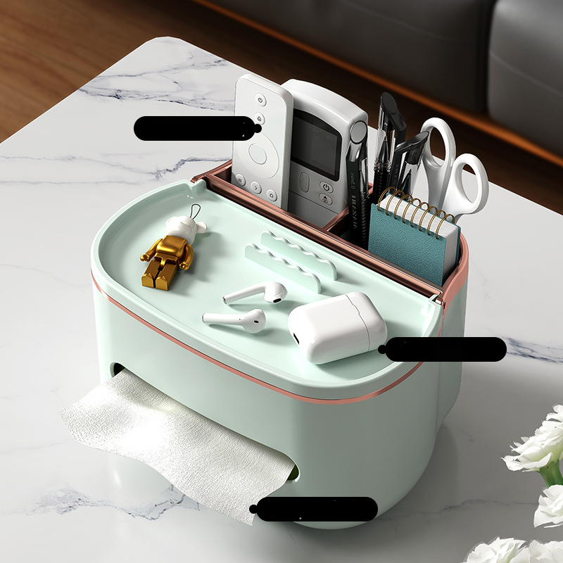 Multifunctional Desktop Storage Box Tissue Box Drawer Paper - Temu