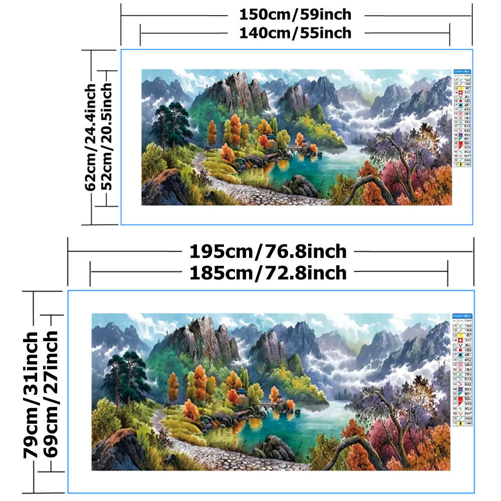 1 Set Di Cucito Kit Punto Croce Fai Da Te Ricamo Completo - Temu Italy