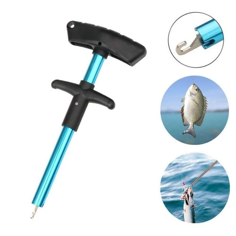 T-Handle Easy Fishing Hook Remover Tool Fish Hook Extractor Minimizing The  Injuries Fishing Tools