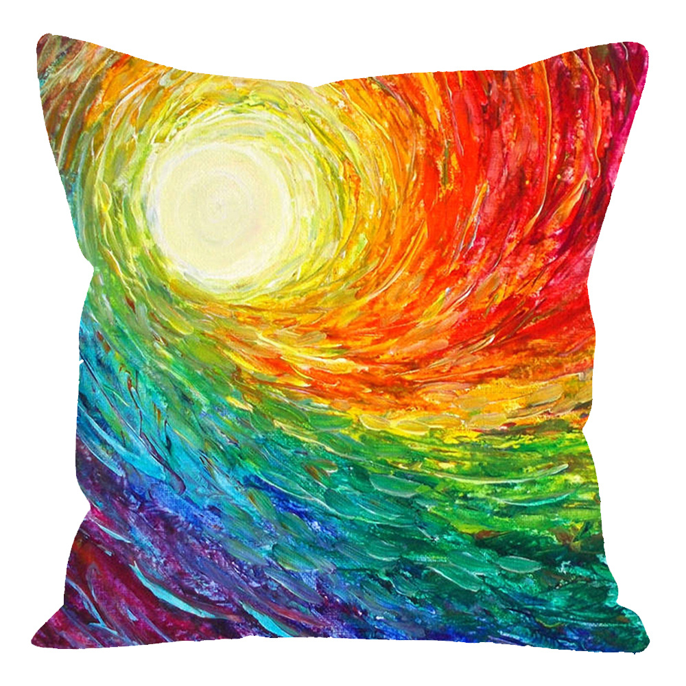 Rainbow Moon Cloud Pillow Soft And Cozy Novelty Pillow With - Temu