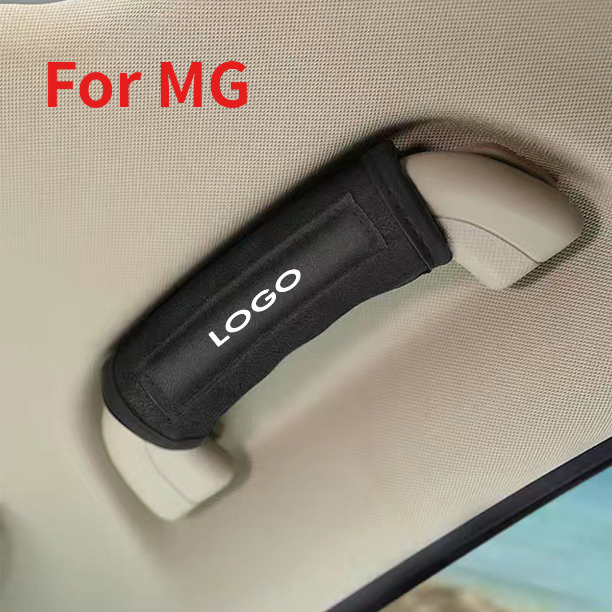 For Mg Embroidery Roof Door Handle Protector, Car Armrest Covers For 4 Hs  For 90s For Gt For Mg5 For Zs For R For X - Temu Germany