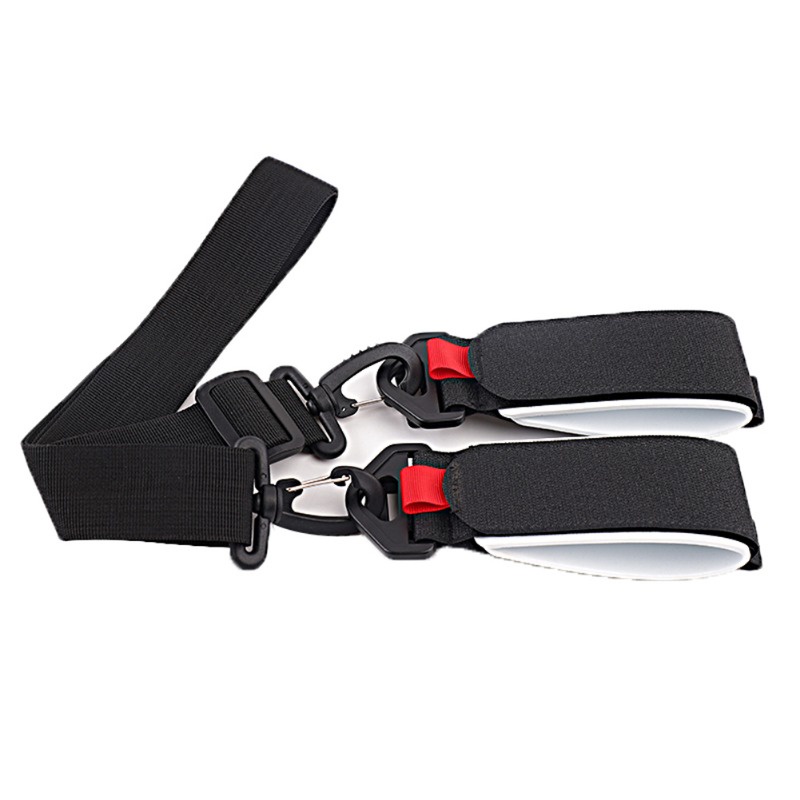 Sangles de transport pour skis et bâtons Bandoulière de ski réglable  Porte-matériel de ski Bâton de ski Sangle en nylon Accessoires de ski pour  homme femme 