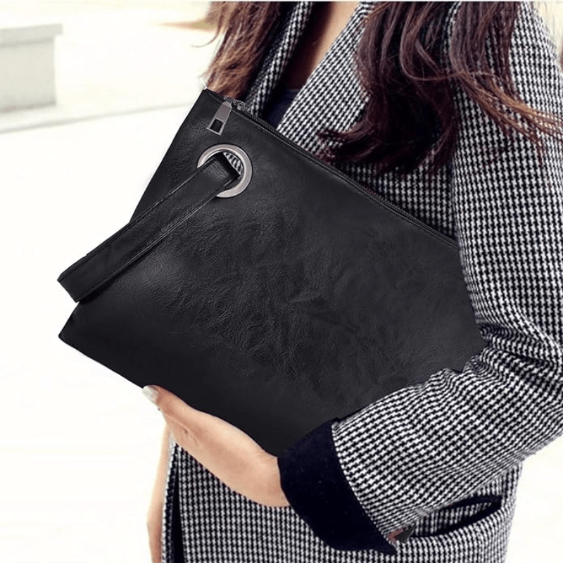 Bolso De Mano Lujo Elegante Bolsa Bandolera De Cuero Para Mujer Cartera De  Moda