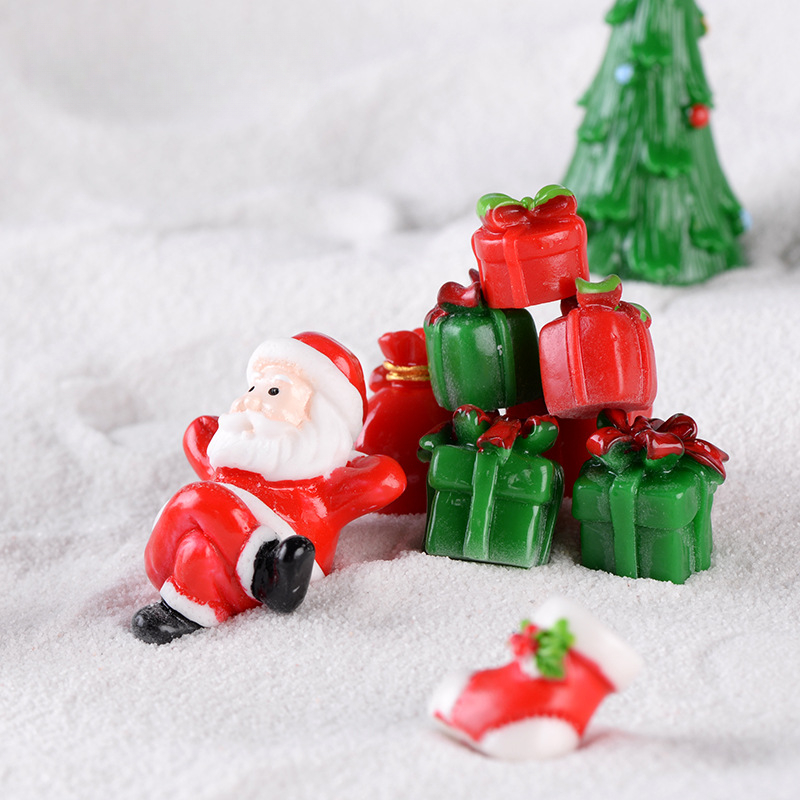 Miniature Ornaments Vivid Adorable Xmas Miniature Desktop