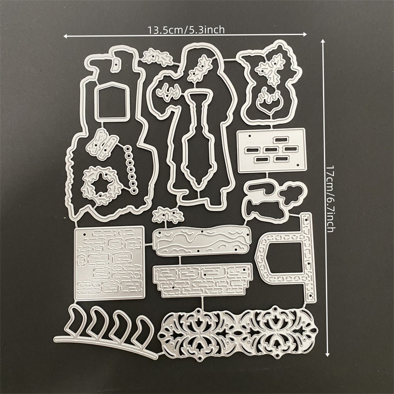 2024 Stampin Up Stamps and Dies, Card Making Supplies, Metal Cutting Dies  Stamps Arts, DIY Scrapbooking Arts Crafts with Rubber Clear Stamp Sets for