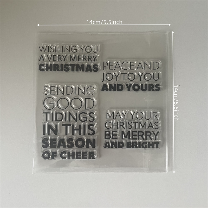 Wishing You a Very Merry Christmas with Handcrafted Elements Dies