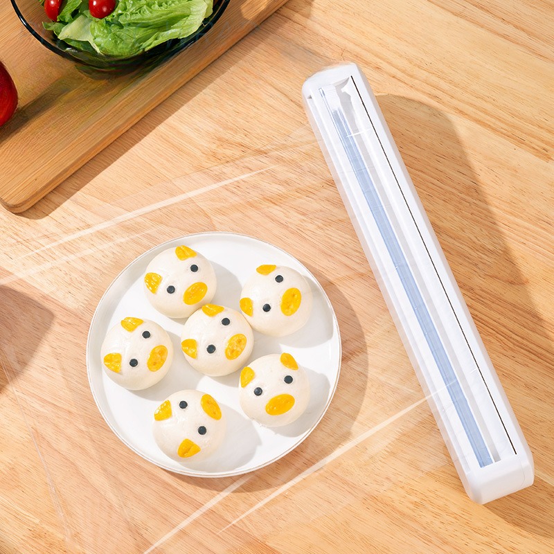 Fresh keeping Film Cutter Food Wrap Dispenser Plastic Cutter - Temu