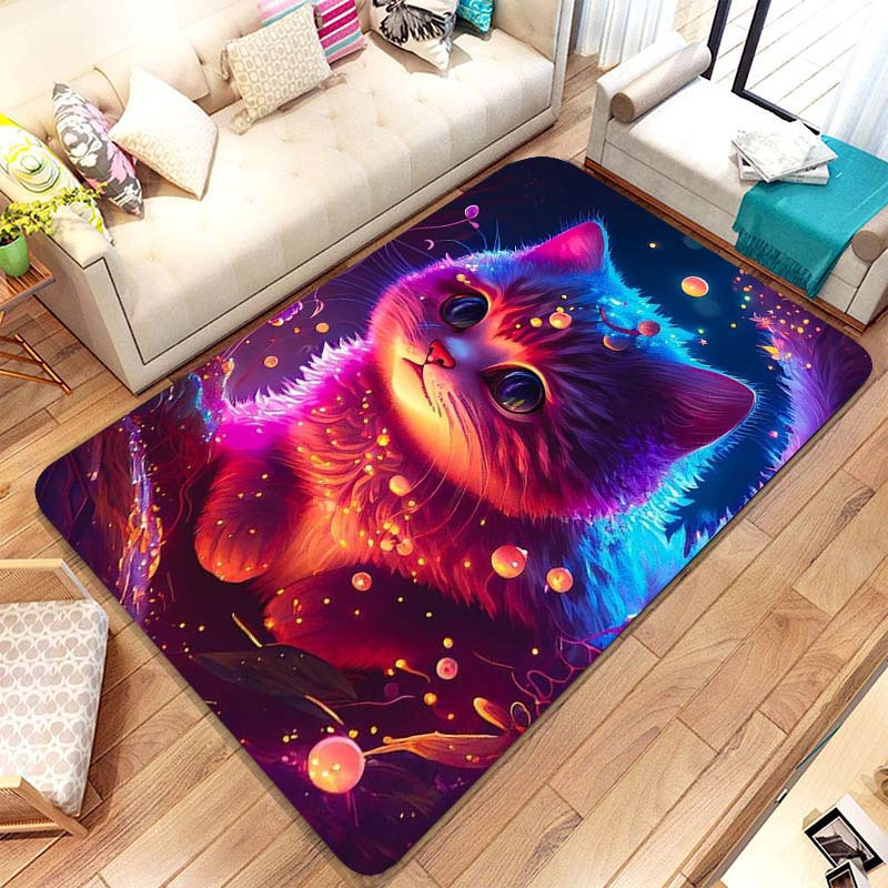 Creative Cartoon Animal Pattern Area Rug Large Size Super - Temu