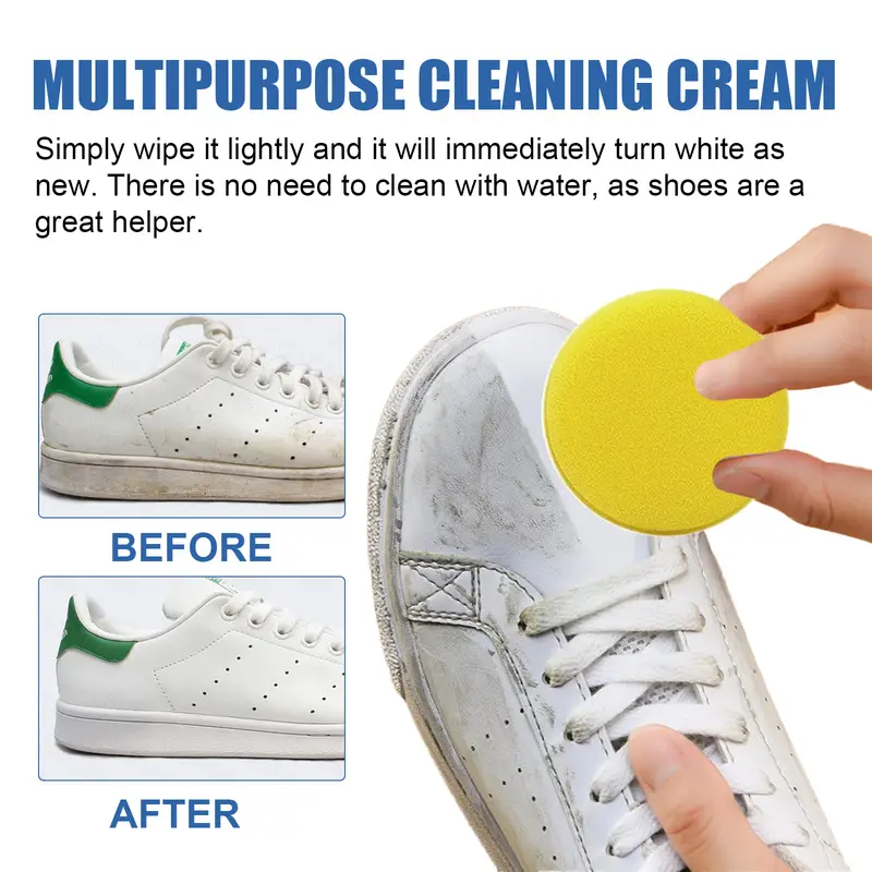 Multi purpose White Shoes Decontamination Paste Set Leather - Temu