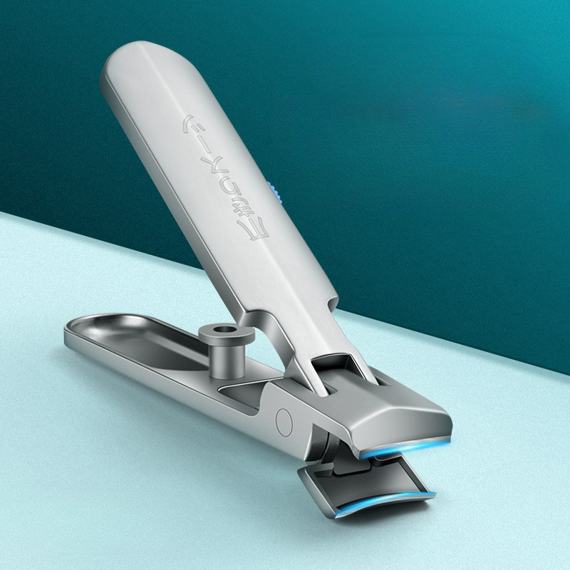 Wide-Open Splash-Proof Nail Clippers