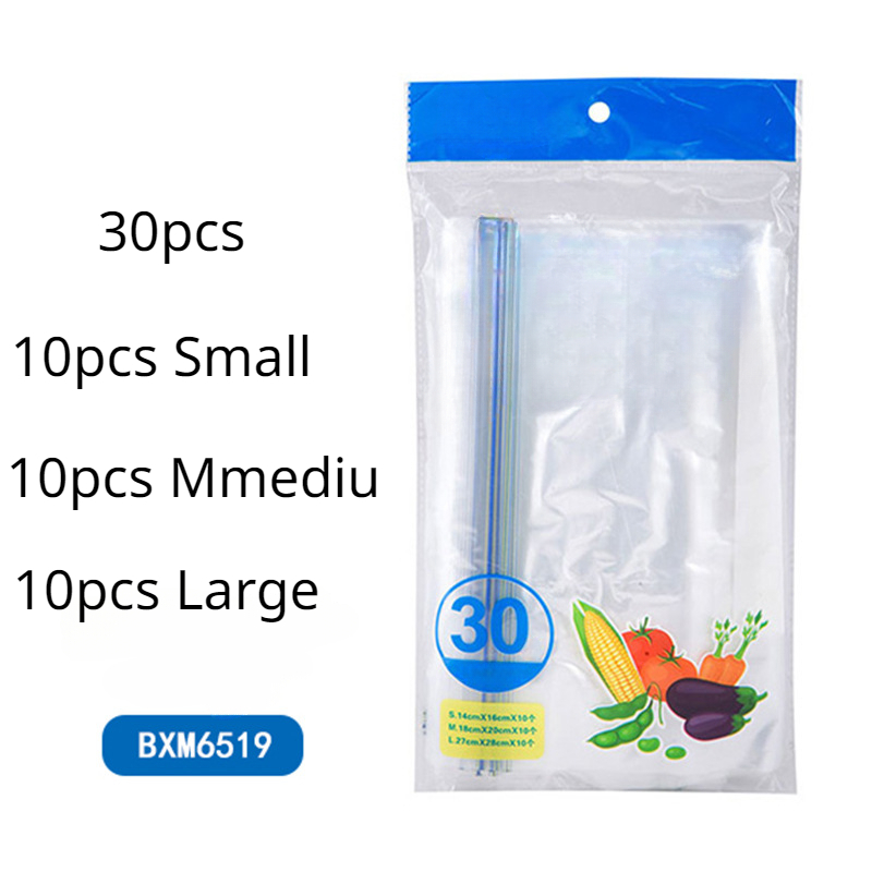 Heavy-duty Ziplock Seal Bags, Reusable Storage Zipper Bag, Sub-packaging Bag,  Fresh-keeping Bag, Anti-odor Leak-proof Freezer Bag For Fruits, Vegetables,  Grains, Home Kitchen Supplies - Temu