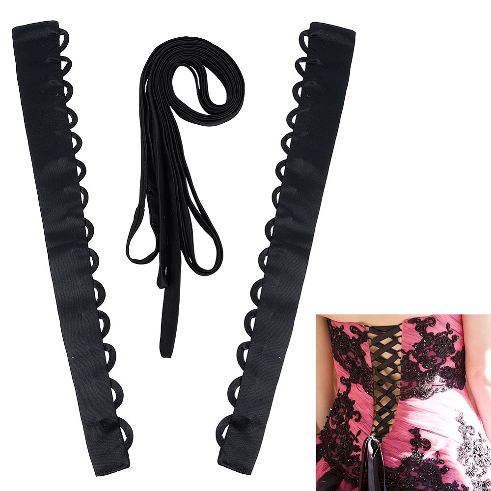 Adjustable 6mm Black Bra Straps Prom Party Accessories Lingerie