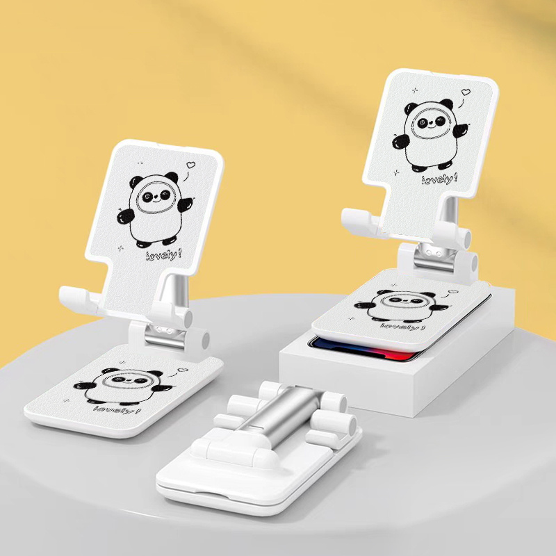  JARPSIRY Cute Panda Phone Stand for Desktop, Resin