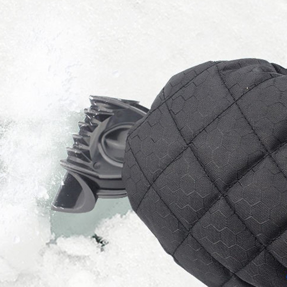 Car Windscreen Snow Scraper+warm Glove Auto Winter - Temu Ireland