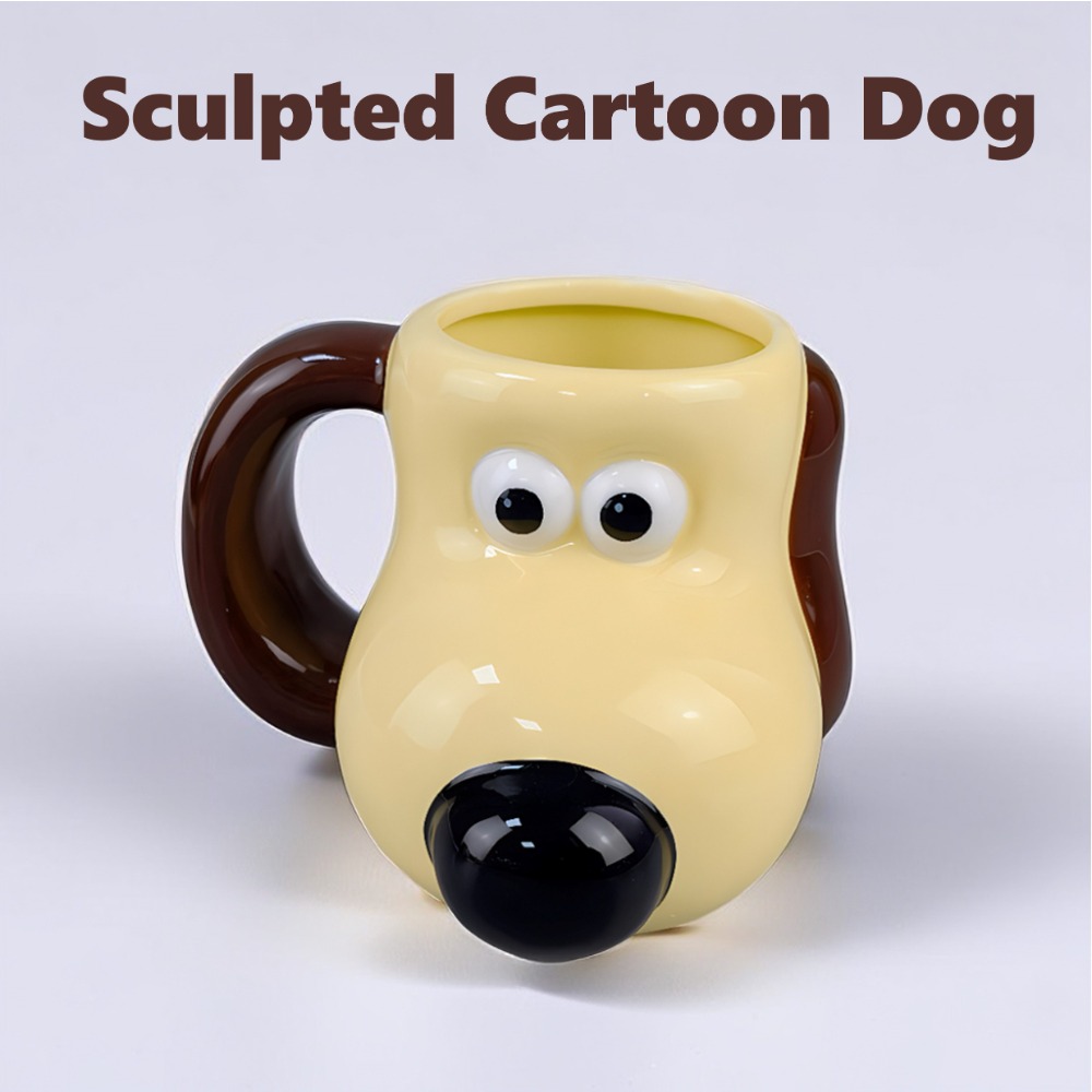 Cute Dog Mug - Temu