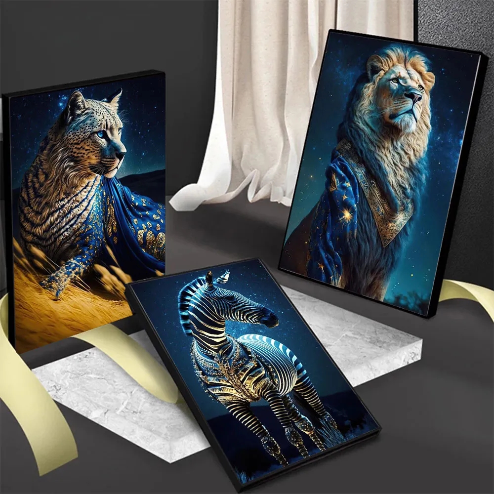 4 Pcs Cheetah Leopard Print Stencils Flower Panther Stencil Reusable DIY  Animal Template for Painting on Craft Wood Fabric Wall