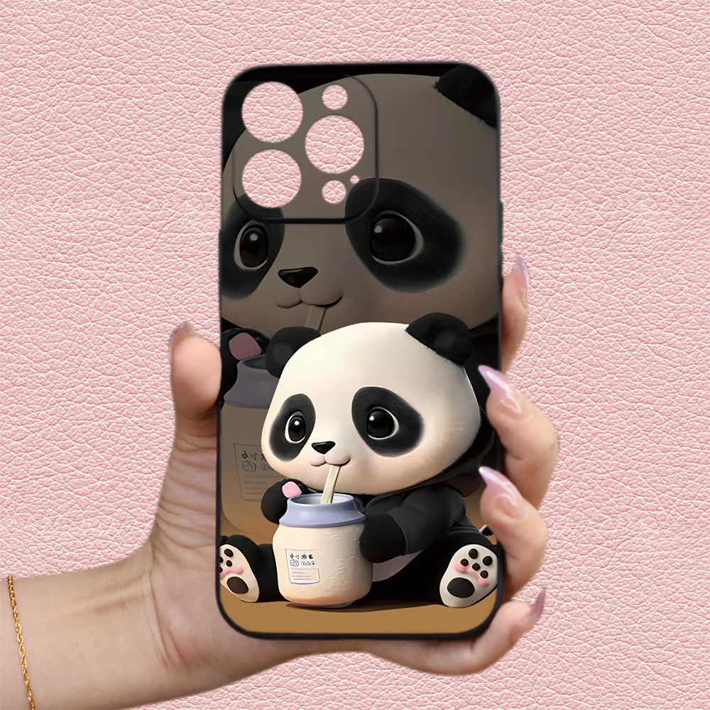 Case Pink Panda - iPhone 7 Plus / iPhone 8 Plus