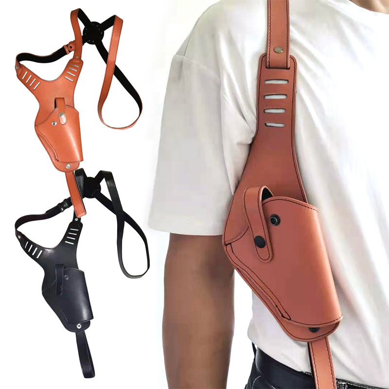 Adjustable Leather Shoulder Holster For Concealed Carry With - Temu
