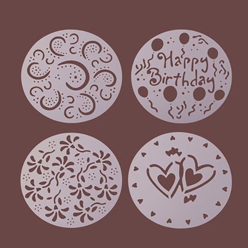 Plastic Cake Decorating Stencil Molds Wedding Cake Stencils - Temu