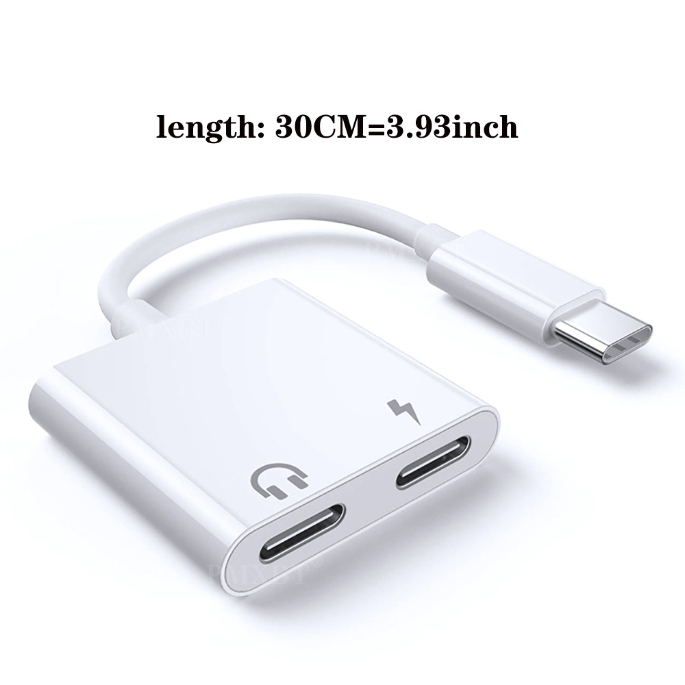 2 in 1 Audio Adapter Usb C To Jack Type c Charging Aux Cable - Temu
