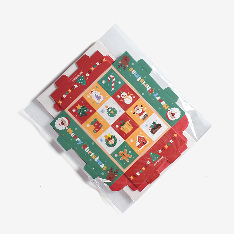 Christmas Gift Box Diy Countdown Advent Calendar Box Poked - Temu