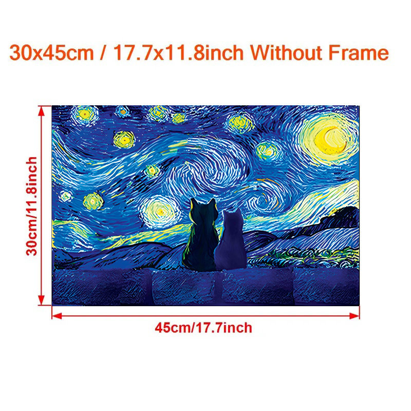 1pc Immagini Parete Moda In Stile Van Gogh Pittura A Olio - Temu Italy