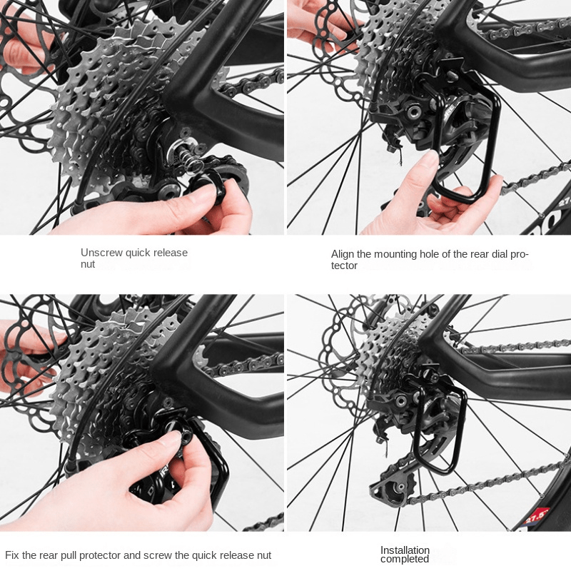 Mountain bike rear derailleur hot sale guard