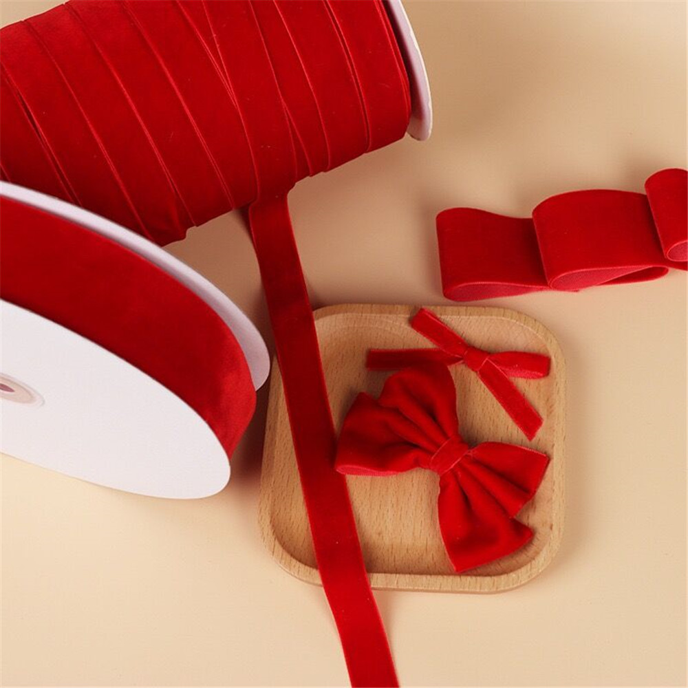 5yards Velvet Ribbon Diy Valentine's Day Gift Wrapping - Temu