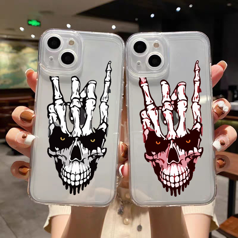 Aesthetic Case For Iphone 11 Funda Iphone 13 12 14 15 Pro Max XR X Xs Max 7  8 Plus SE 2020 Len Protection Hard Matte Back Covers