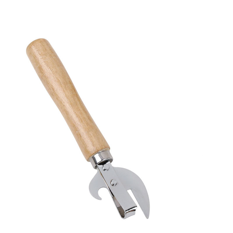 Multi purpose Can Opener With Wooden Handle: Perfect For - Temu