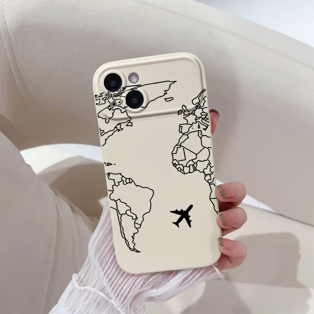 

Airplane Pop Pattern Large View Window Lens Protection Phone Case For Iphone 7/8/se/x/xs/xr/11/12/13/14/15 Pro Max