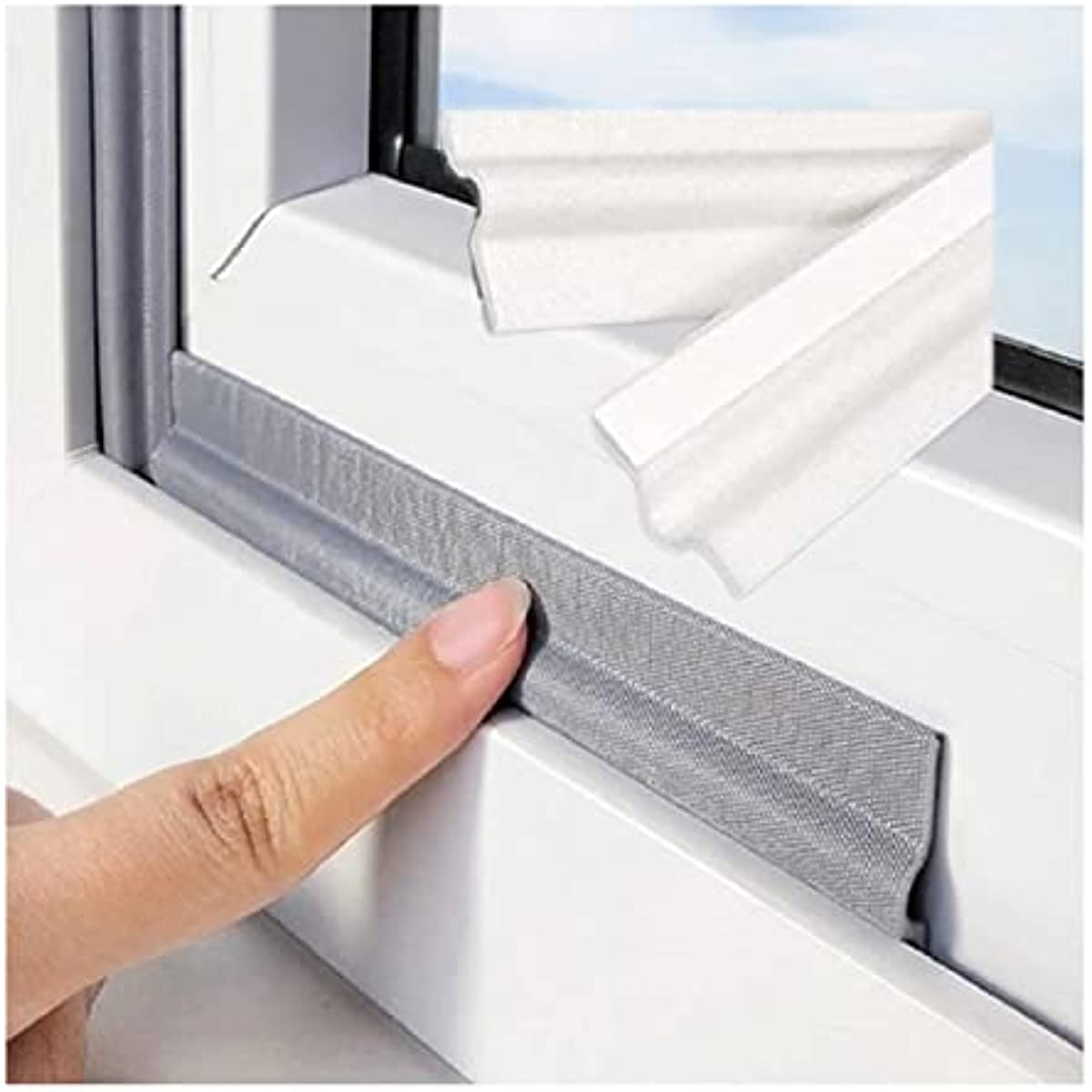 Adhesive Foam Seal Tape - High Density Foam Strip Self Adhesive Neoprene  Rubber Door Weather Stripping Insulation Foam Window Seal - Temu
