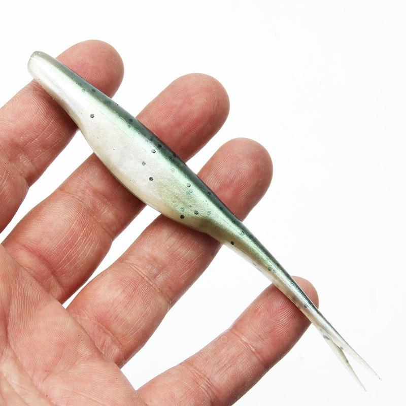 Artificial Forked Tail Fishing Lure Bionic Floating - Temu