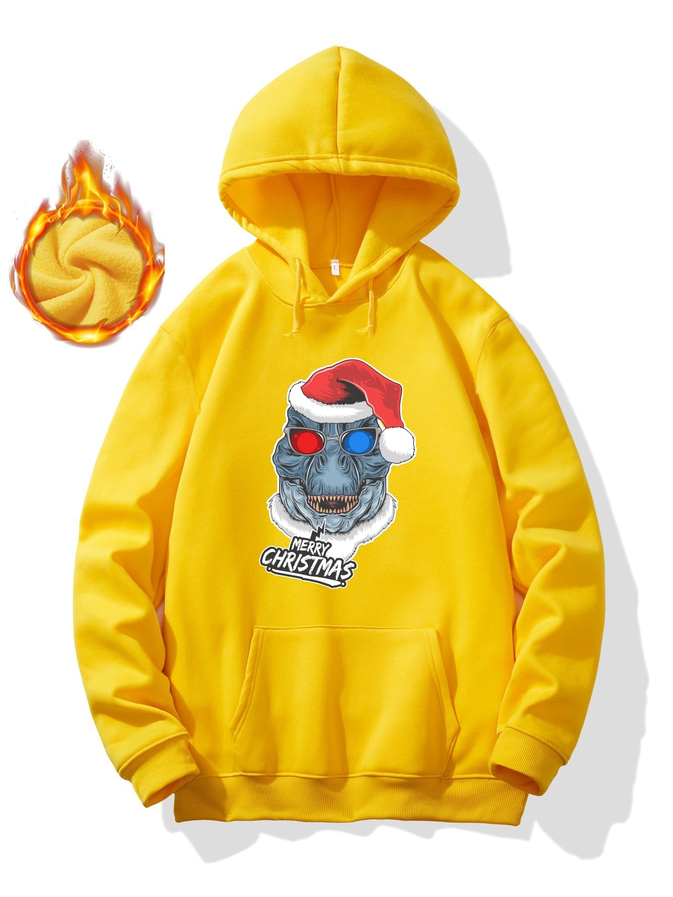 a maniche lunghe stampa occhiali e cappello Temu Italy