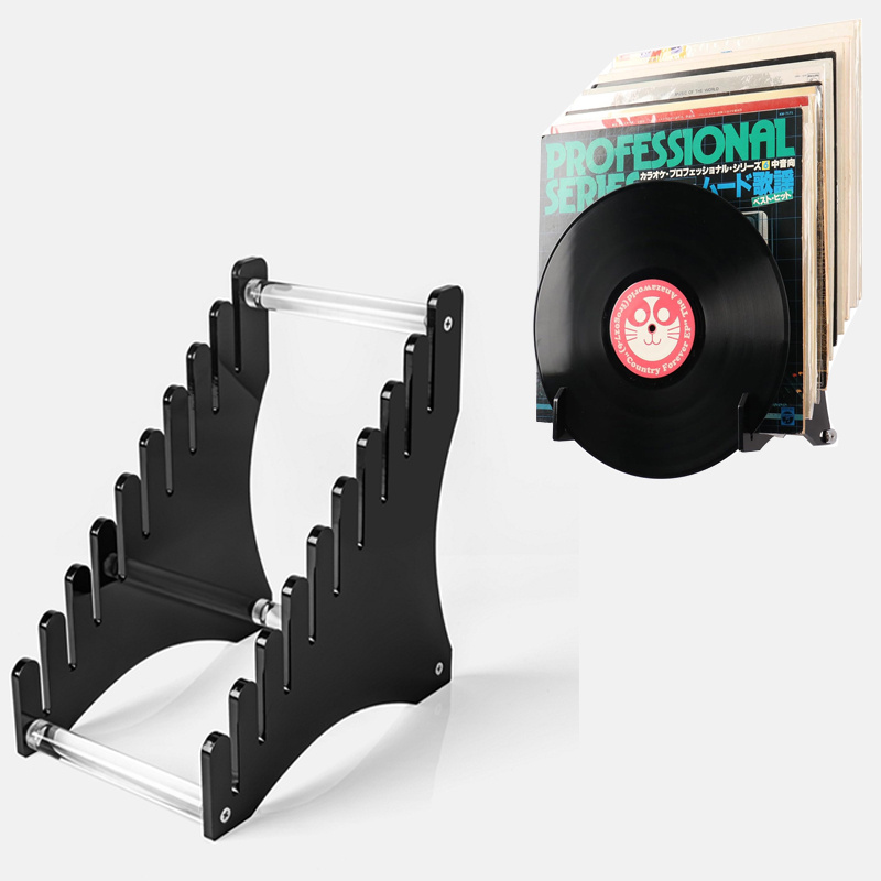 Record Storage Rack Desktop Creative Bookshelf CD Record Display Rack Easy  Assembly Strong Sturdy Non Slip Album Storage Stand - AliExpress
