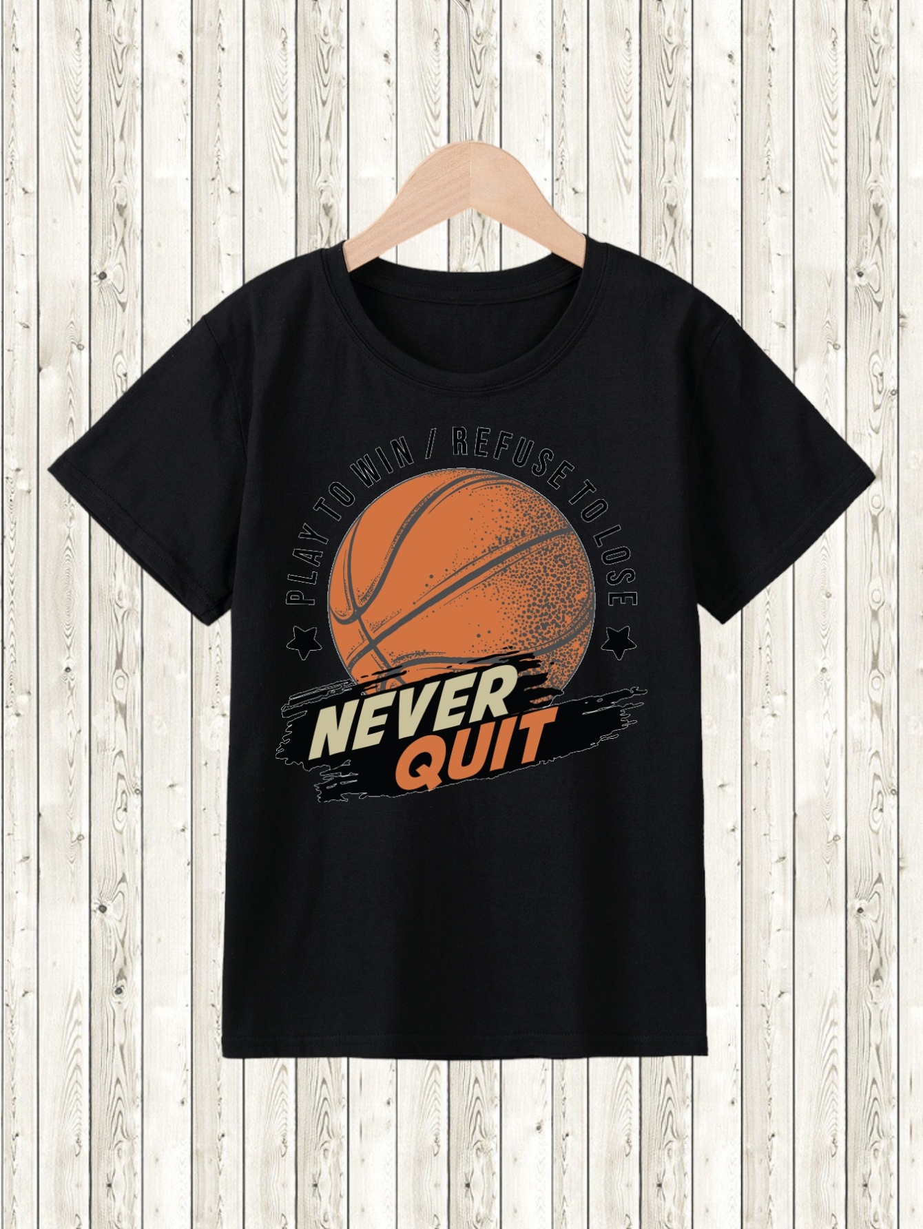 Camiseta Deportiva Estampado Jugador Baloncesto Niño - Temu Chile