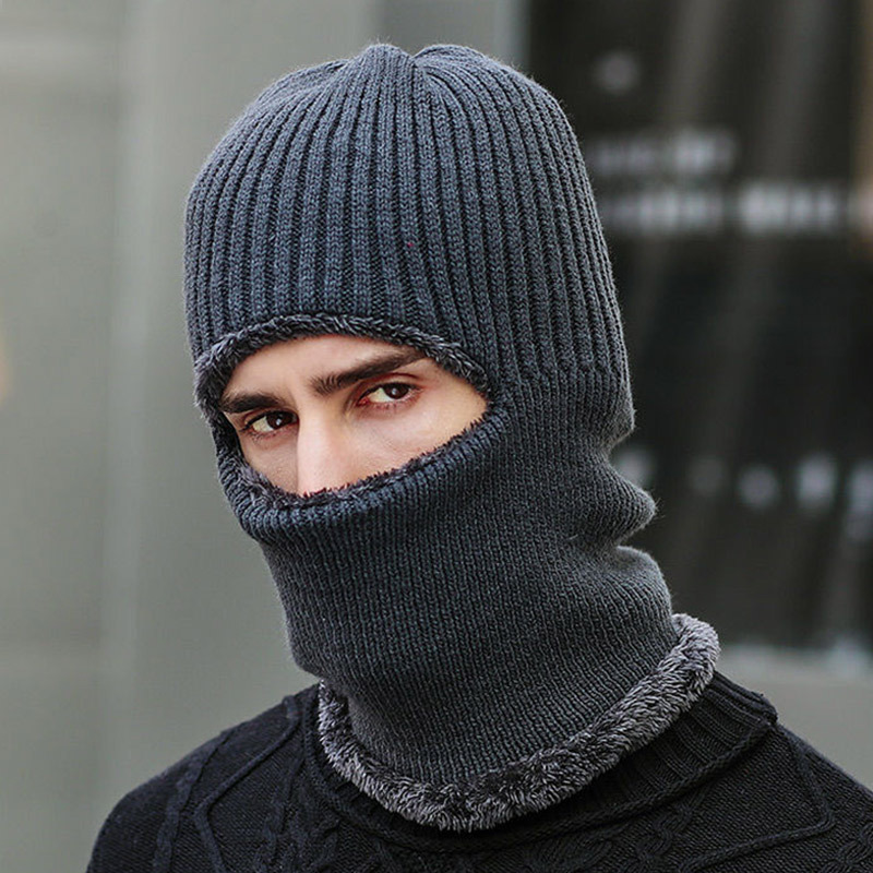 Heavy Fleece Unisex Balaclava Wind-Resistant Winter Face Mask,Fleece Cold  Weather Ski Mask