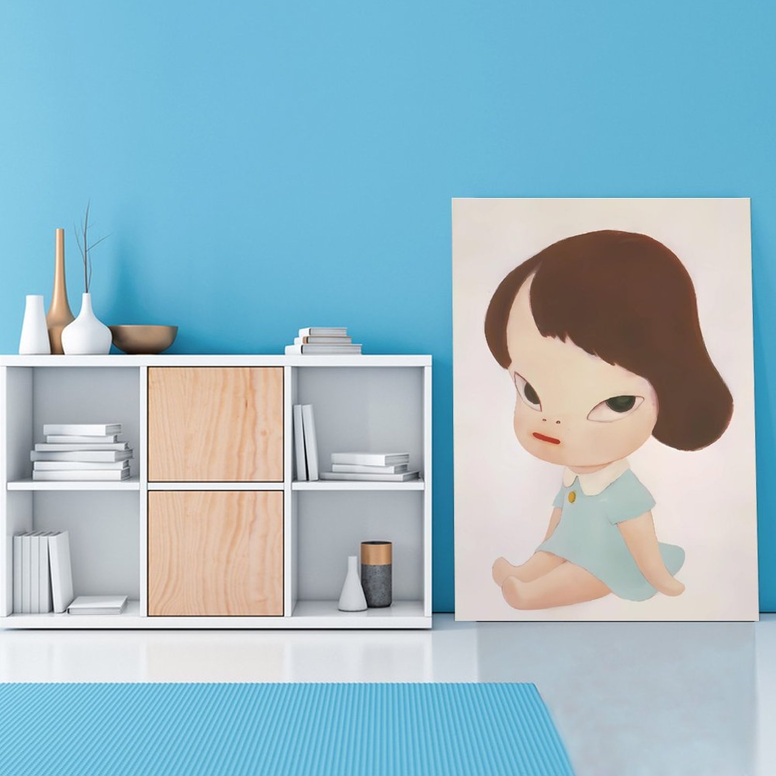 Yoshitomo Nara Room Decor, Decorative Wall Stickers