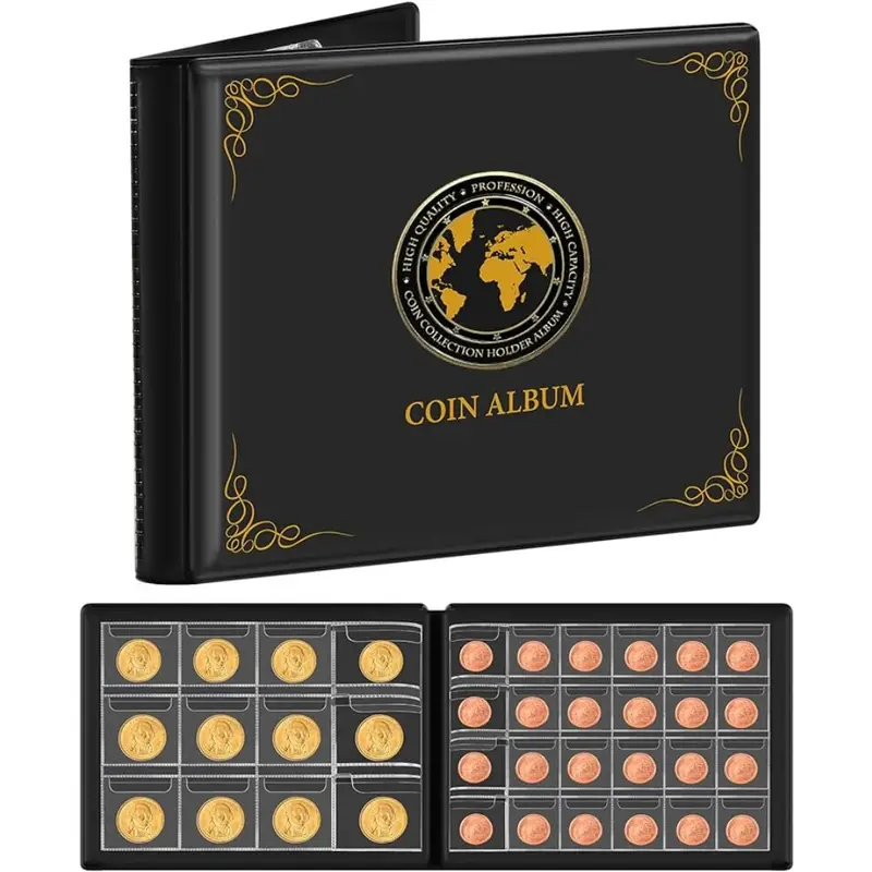 Coin Collection Supplies For Collectors 300 Pockets Coins - Temu
