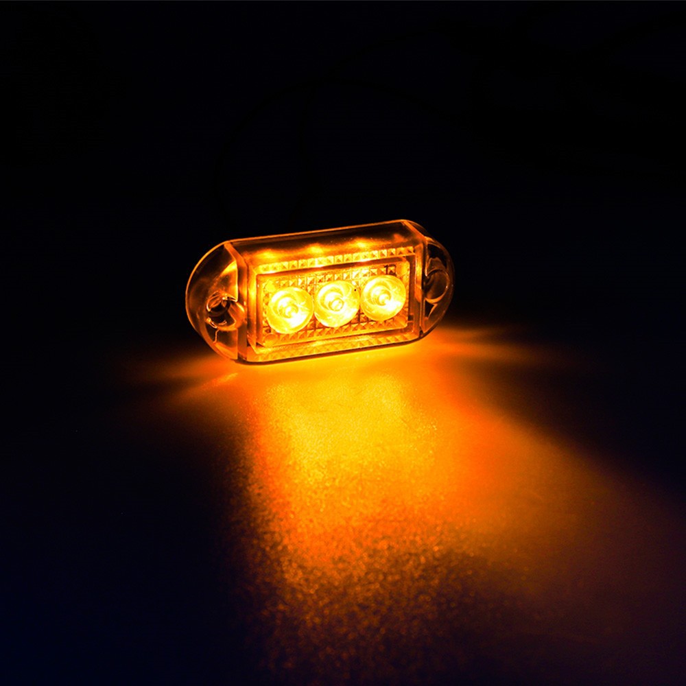 10 Stück 12 V-24 V Universal-LED Vorne Und Hinten Seitenmarkierungsleuchte  Für LKW, Wohnmobil, Auto, Bus, Anhänger – Bernstein/Rot/Weiß/Blau/Grün