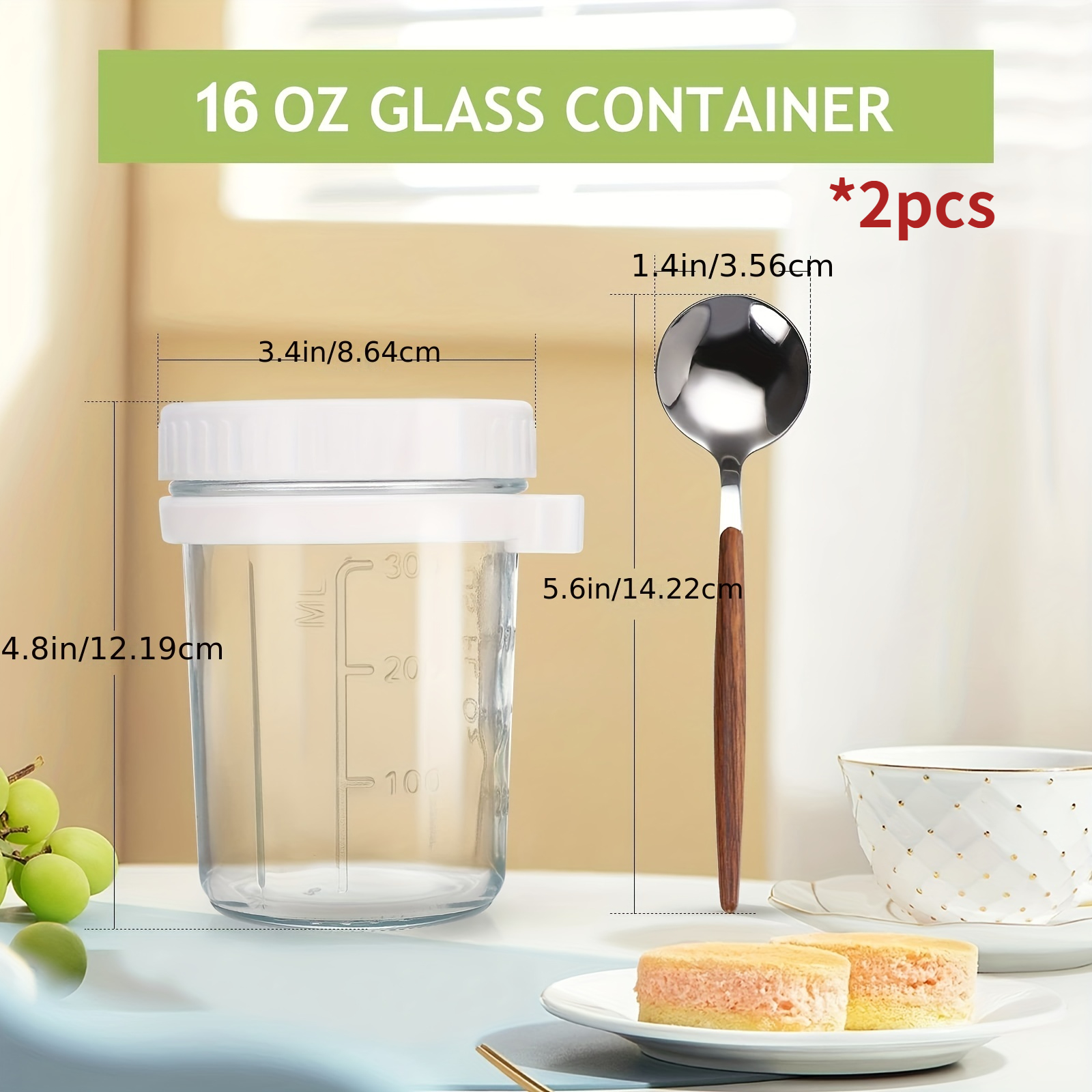 Multifunctional Reusable Container, Plastic Containers With Latch Lids,  Oatmeal Container To Go, Portable Cereal And Milk Container, Airtight Snap  Lock Storage Jars, Kitchen Supplies - Temu